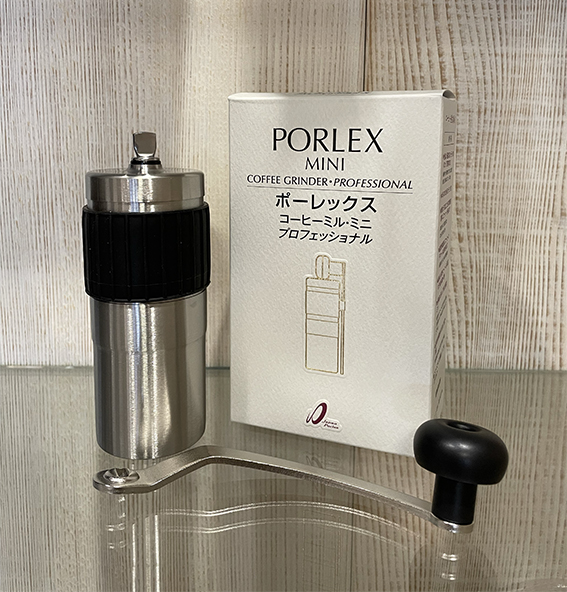 PORLEX ポーレックス コーヒーミル・ミニ プロフェッショナル（コーヒー豆100g付き）